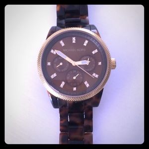 Michael Kors Tortoise Watch
